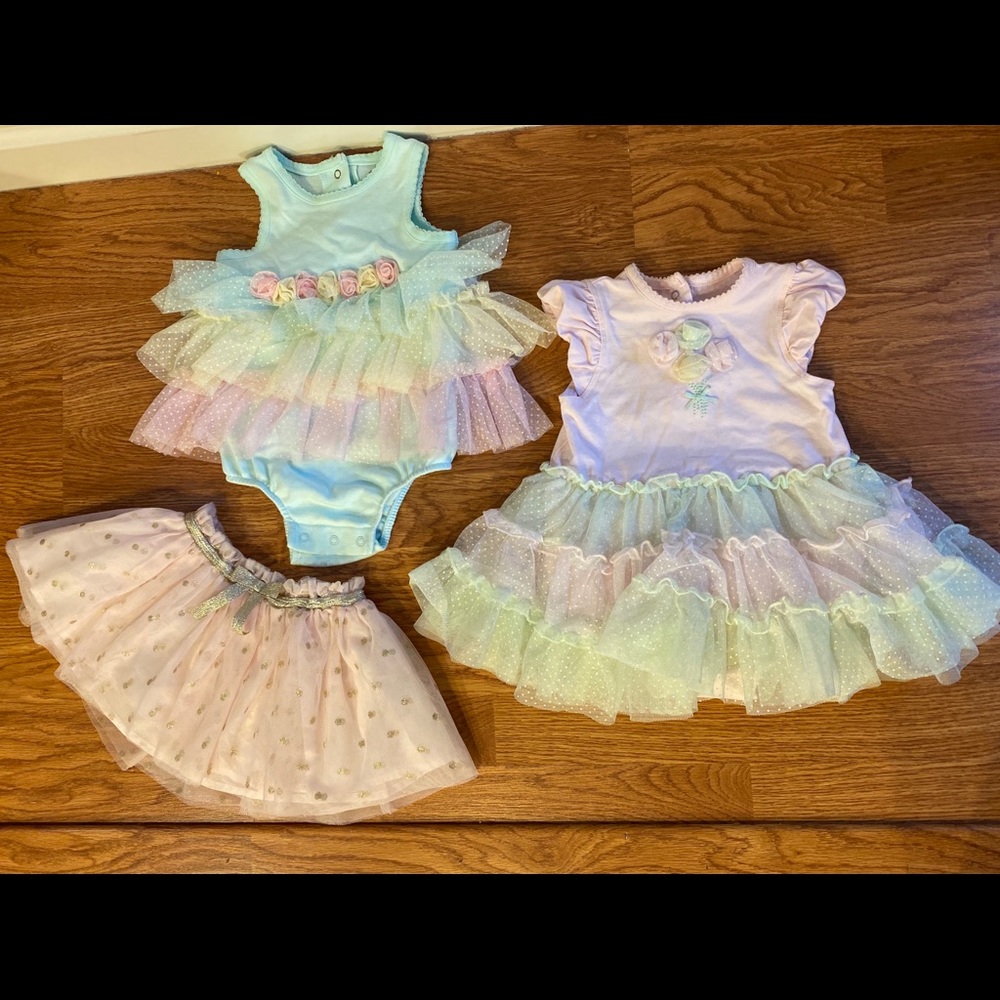 Baby girl dress lot